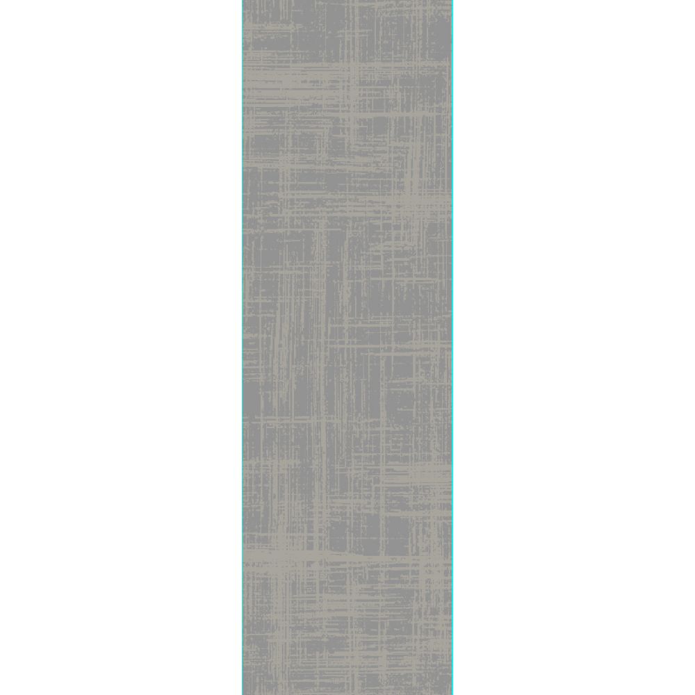 Dynamic Rugs 4050-800 Unique 2.2 Ft. X 7.7 Ft. Finished Runner Rug in Beige/Taupe